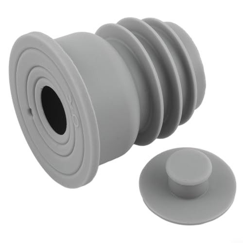 Oniissy Pipe Seal Washing Machine Drain Pipe Seal,Deodorant Seal Pipe Seal Gray,for Rings Drain Hose Washing Sewer Tools Machine(L)
