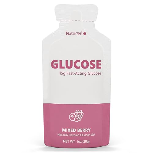 Image of Glucose Liquid Gel, Pack of 50, Berry - 15g Fast-Acting Liquid Glucose