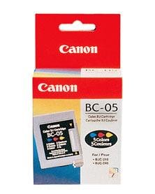 Image of Canon Cartridge BC-05 3-Colour Ink Cartridge – Cyan Ink Cartridge for Inkjet (Ink)