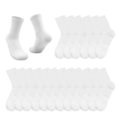 Chaussettes de sport rembourrées anti-transpiration pour homme