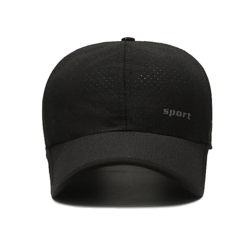 Image of Quick Dry Fit Baseball Cap - Water Repellent Sun Hat for Fishing, Running, Hiking, Golf, Surfing, Sailing, Boating