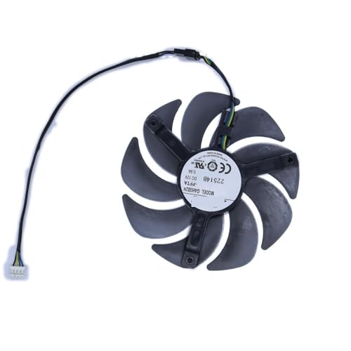 Piezas para portátiles GAH3B2H, enfriador de GPU, ventilador para tarjeta gráfica ZOTAC para RTX 4090 Apocalypse OC, para RTX4090 AMP para Extreme AIRO, refrigeración tarjetas video(1 Pcs Fan)