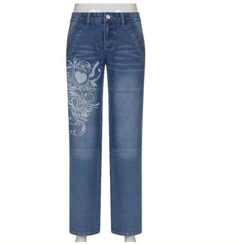 Pantalon en denim ample et fluide pour un look décontracté au quotidien