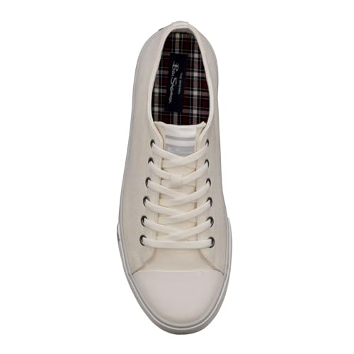 Image of Ben Sherman Mens Hadley Lace Up Sneakers Shoes Casual