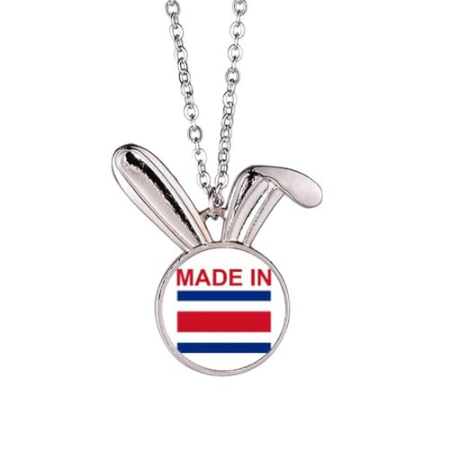 Collier pendentif lapin Costa bijoux fantaisie tendance pour femme