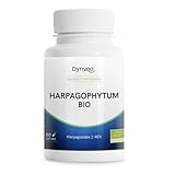 Harpagophytum BIO   Confort Articulaire & Mobilité   40% Harpagosides (80 mg d'harpagosides actifs)   200mg/Gélule   Effets Dès 30 Jours   60 Gélules (1 Gélule/Jour = 2 mois)   Dynveo