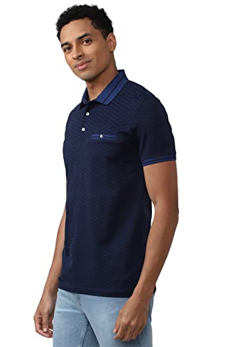 Image of Peter England Men Regular Fit Polo T-Shirt