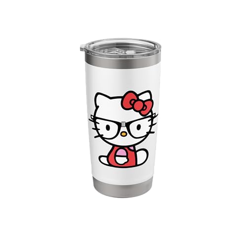 Hello Kitty Nerd Glasses Red Stainless Steel Insulated...
