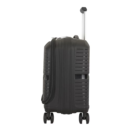 Image of American Tourister Cabin AIRCONIC2.0 Rolling Tote Polypropylene (PP) Hard 8 Wheels Spinner Luggage /Suitcase /Trolley Bag for Travel (Black), Small, 55 cm