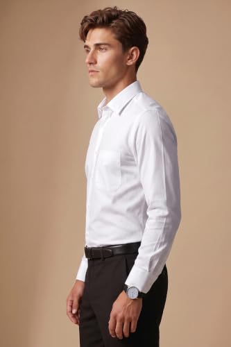 Image of Peter England Men's Cotton Regular Fit Shirt