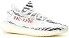 adidas Originals adidas Zapatos Yeezy Boost 350 V2 para hombre Zebra Blanco/Negro-Rojo Tela Talla 11.5 2
