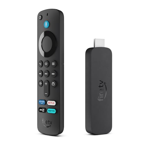 Amazon Fire TV Stick 4K (Última generación), Dispositivo de streaming compatible con Wi-Fi 6, Dolby Vision, Dolby Atmos y HDR10+