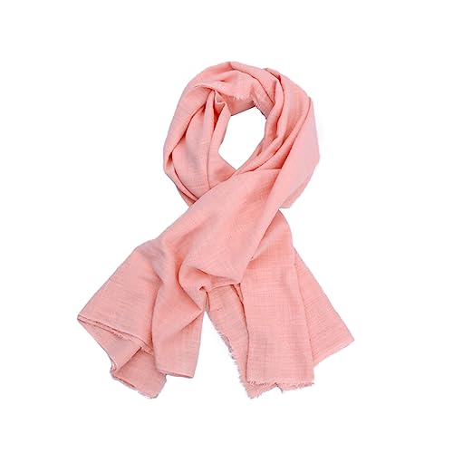 Beatifufu Elegant Cotton Linen Crepe Fabric Cross Thread Machine Washable for Clothing Projects