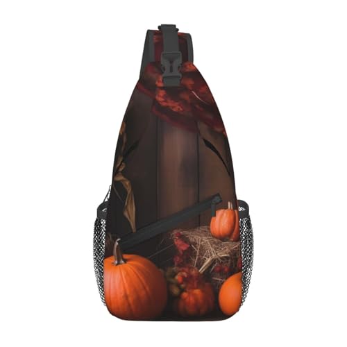 Bolso cruzado deportivo estilo sling para hombres y mujeres miniatura 1