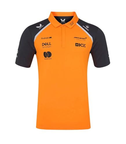 Polo McLaren F1 2025 para tus días de circuito y estilo casual urbano de hombre