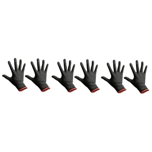 COLLBATH 3sets Smartphone Touchscreen Gloves Outdoor Activities Sun Gloves Non-slip Climbing Fiber Material 2pcs*3