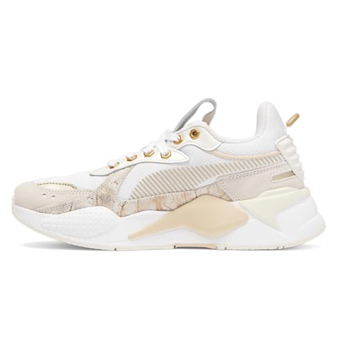 PUMA Womens Rs-X Glimmer Lace Up Sneakers Shoes Casual - White - Size 9 M3