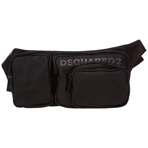 DSQUARED2 hombre riñonera nero