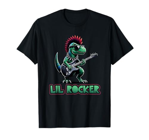 Banda de rock infantil Lil Rocker, banda de rock and roll, gótico, punk rock Camiseta