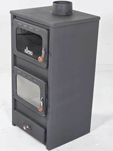 Miniatura 5 de Chimenea De Madera Para Para Calefacción Kupro Lux Con Horno, 11 Kw