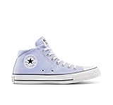 Converse Women's Chuck Taylor All Star Madison Mid Top, Blueberry Ice/White/Black, 6