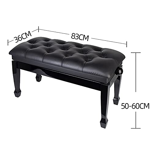 TEmkin Tabouret de Piano, Banc de Piano réglable en Hauteur, Tabouret de Piano de Luxe, avec Coussin en Cuir rembourré Confortable, adapté aux Enfants et aux Adultes - Les Beatles, Paul McCartney, John Lennon, RIngo Starr, George Harrison TEmkin Tabouret de Piano, Banc de Piano réglable en Hauteur, Tabouret de Piano de Luxe, avec Coussin en Cuir rembourré Confortable, adapté aux Enfants et aux Adultes – Image 8
