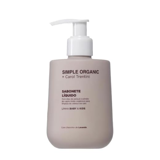 Sabonete Liquido Baby & Kids Simple Organic