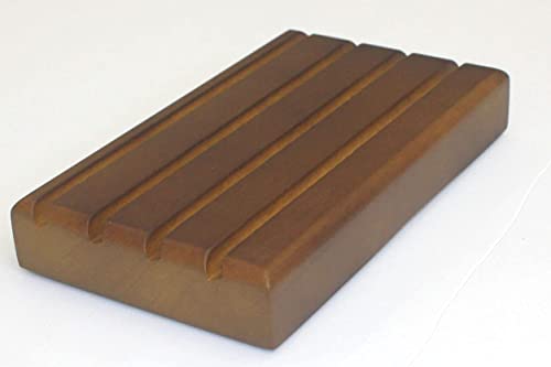 Displaygifts Challenge Coin Display Stand Wooden Holder Rack Case Holds 12 Military Challenge Coins, Walnut Finish #TOP2