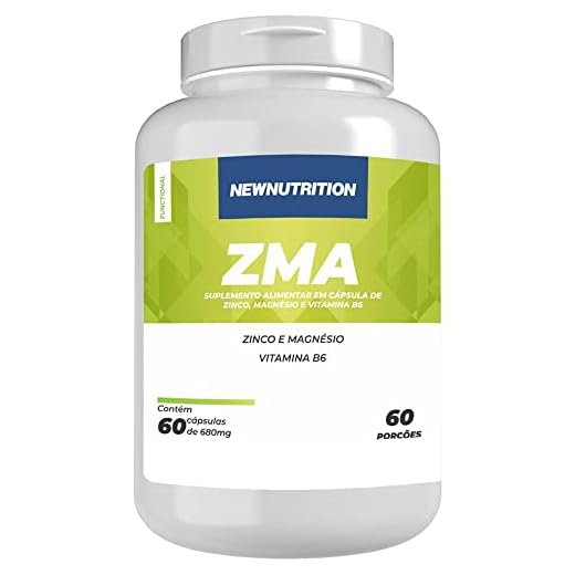 Newnutrition Zma 590Mg - 60 Cápsulas - Newnutrition