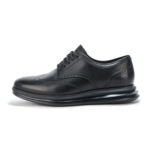 Cole Haan Men's Originalgrand Energy One Wingtip, Black/Black/Black, 7.5-W US