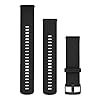 Garmin Quick Release Band – Black Silicone, 22 mm