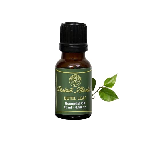 Prakriti Absolute betel leaf Essential Oil For Hair and Skin 15 ML