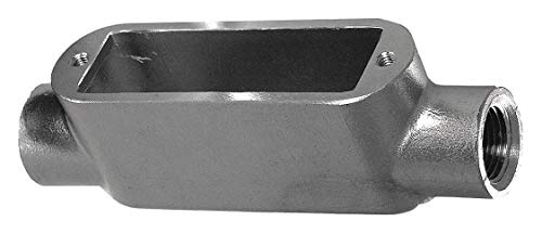 Conduit Outlet Body w/Cover,1/2 in.