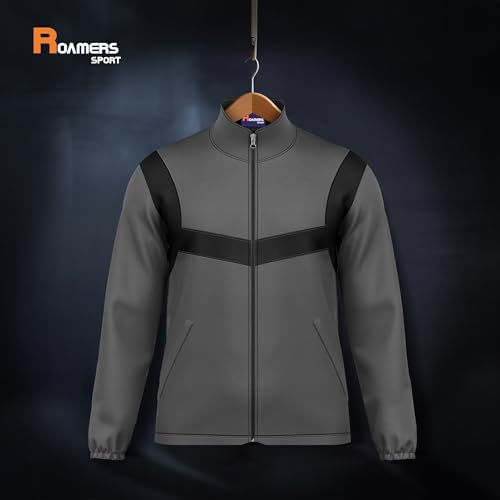 Image of Roamers Brand Brushed Tricot Mens Sports Jacket - Full Zip Jacket