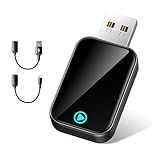 Alltotive S2 Mini Adaptateur CarPlay sans Fil pour iPhone, Convertissez Le Filaire en sans Fil, Plug & Play avec Typ-C/USB, Compatible avec Les Voitures à partir de 2016 et iOS 10+ (Noir)