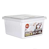 □ MULTIFUNZIONE STORAGE CONTAINER - Il distributore di riso trasparente, che consente di tenere traccia della quantità di riso.Ha buone antipolvere e anti-clutter effetti, e può essere posizionato con il riso, farina, cereali integrali e chicchi di caffè, alimenti animali domestici e così via.E 'resistente, e una necessità per la vostra cucina.design delle ruote, facile da spostare.
