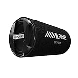 Alpine SWT-12S4 1500W Max (300W RMS) Single 12" Sealed Subwoofer Tube Enclosure