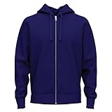 EXTRA DOUX ET CONFORTABLE : Sweat à capuche zippé pour homme. Fabriqué en maille 425 g/m² de haute qualité, il vous assure un confort luxueux tout au long de l'année.