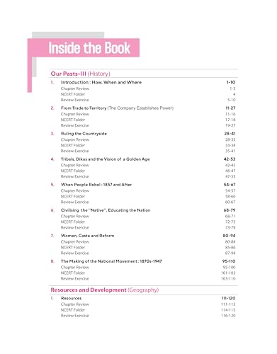 (OLD EDITION) All In Social Science Class 8 Based On Latest NCERT For CBSE Exams 2025