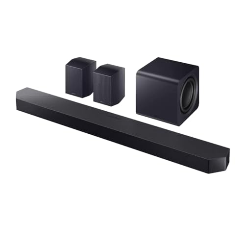 Barre de son Samsung Q Series HW Q995F 2025 Dolby Atmos 11.1.4Ch Noir Titane