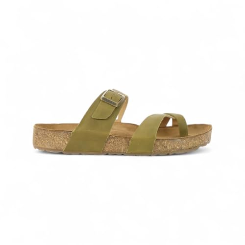 Image of HAFLINGER unisex-adult Summer Genuine Leather Comfort Anatomic Footbeds Straps Juno Sandals
