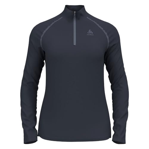 Odlo Damen Langarm Shirt mit Reißverschluss RIGI, India Ink, L