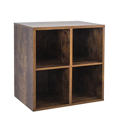 VDD Records vinyl lp cabinet – rangement disques vinyles lp – bibliothèque – marron - Les Beatles, Paul McCartney, John Lennon, RIngo Starr, George Harrison VDD Records vinyl lp cabinet - rangement disques vinyles lp - bibliothèque - marron – Image 4