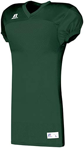 Russell Youth Solid Jersey With Side Inserts Xl Dark Green