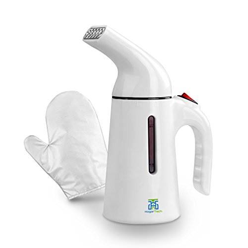 HogarTech Steamers for Clothes, 150ml Portable Handheld Fabric Steamer Clothes Fast Heat-up Travel Garment Steamer with Automatic Power-Off Safety Protection and Heat Resistant Glove