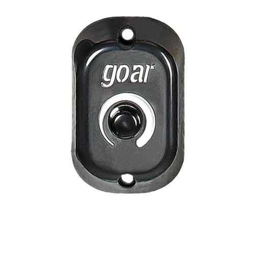 Ventilador Oscilante de Parede 70cm Goar Metal Preto Bivolt