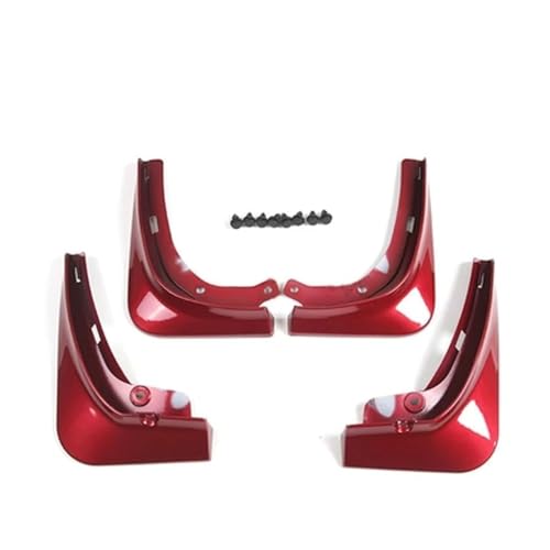 Garde-boue avant Tesla Model 3 rouge laqué protection bas de caisse sans percer