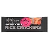 The Snack Organisation Sweet Chilli Rice Crackers, 100g