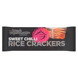 The Snack Organisation Sweet Chilli Rice Crackers, 100 g