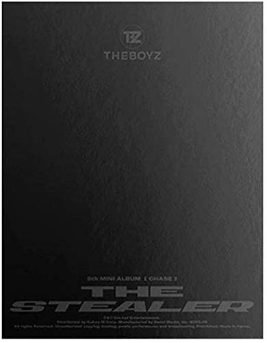 THE BOYZ [CHASE] 5th Mini Album [Stealer ver.] CD+Cover Holder+Photo Book+Lenticular Photo Card+Ticket Photo Card+Post Card+Photo Card+Folded Poster+KPOP Idol Mask+Extra Photo card